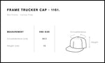 The NZ Whisky Frame Trucker Cap